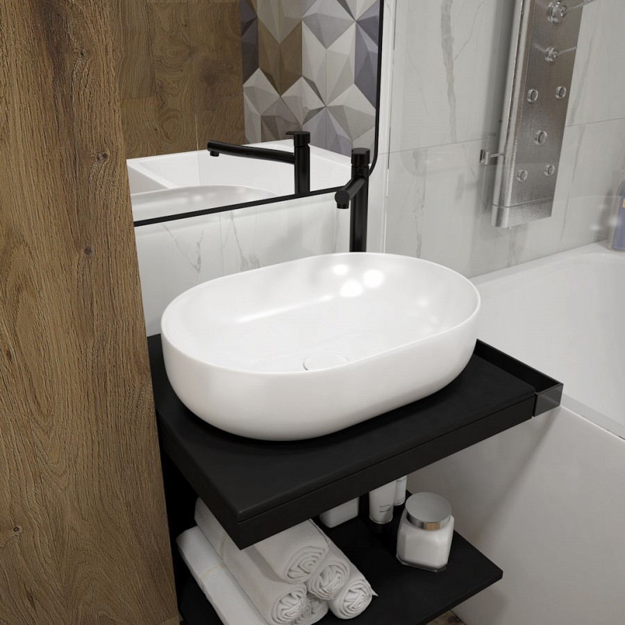 Раковина накладная Alpen Elegant ALP2450208 48 см