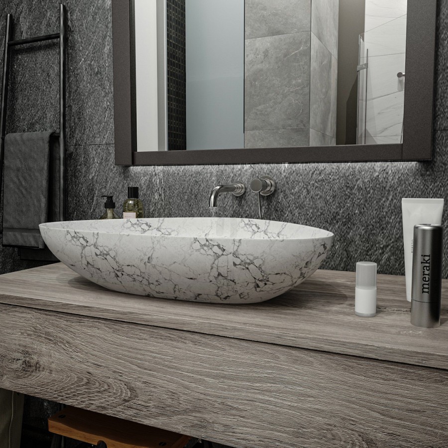 Раковина накладная Alpen Nature ALP2450598 60 см