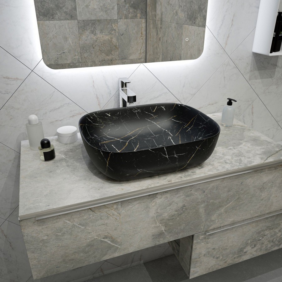 Раковина накладная Alpen Elegant ALP2450394 50 см