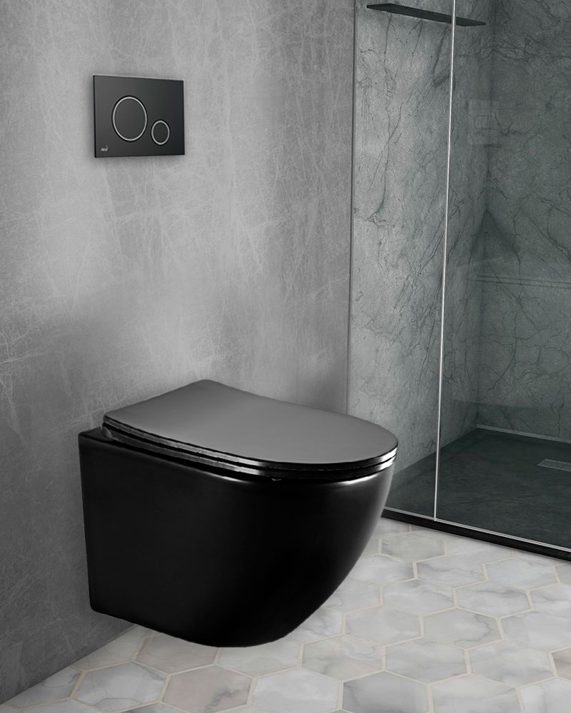 Унитаз подвесной ALPEN Victory A03S-BLACK