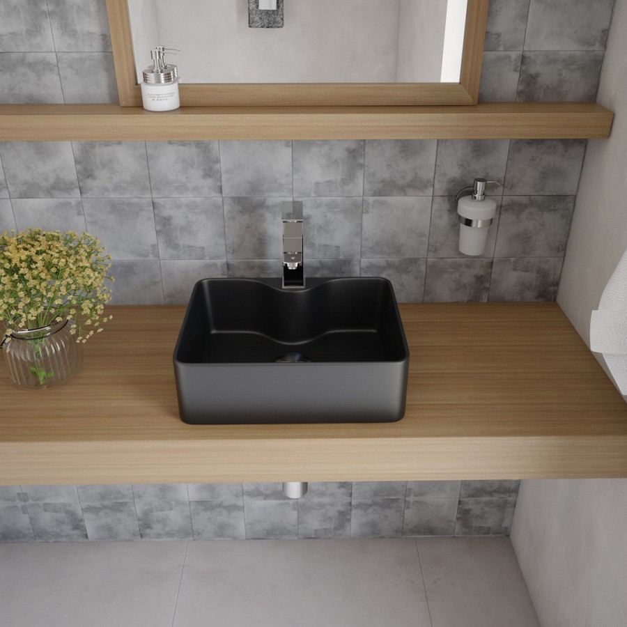 Раковина накладная Alpen Modern Mini ALP2450289 41 см