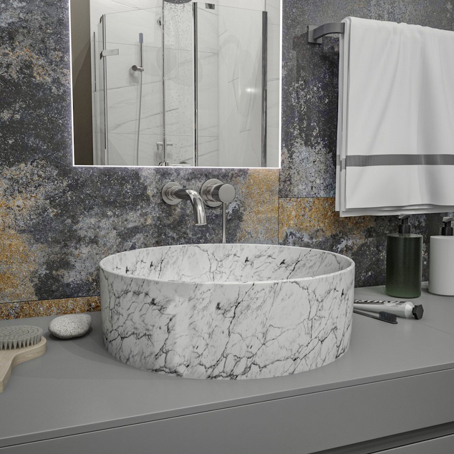 Раковина накладная Alpen Gloria ALP2450198 41 см