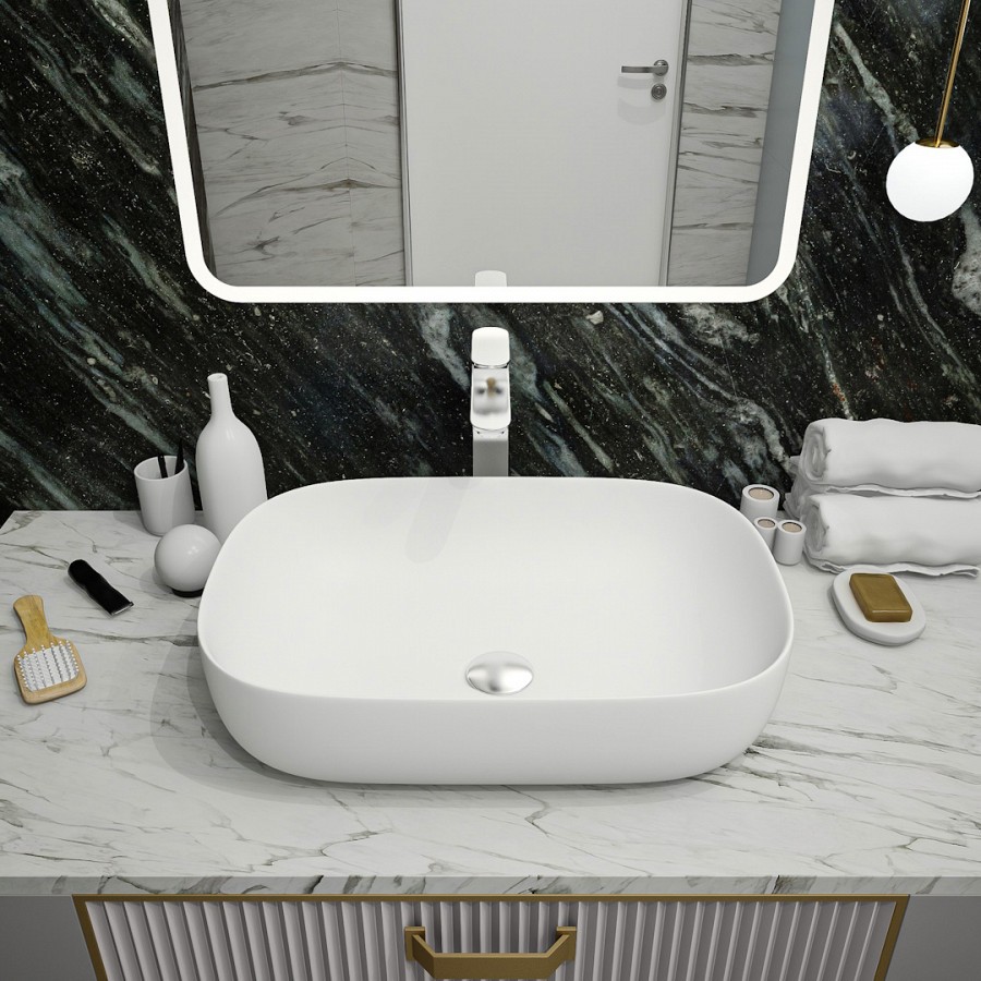 Раковина накладная Alpen Elegant ALP2450395 60 см