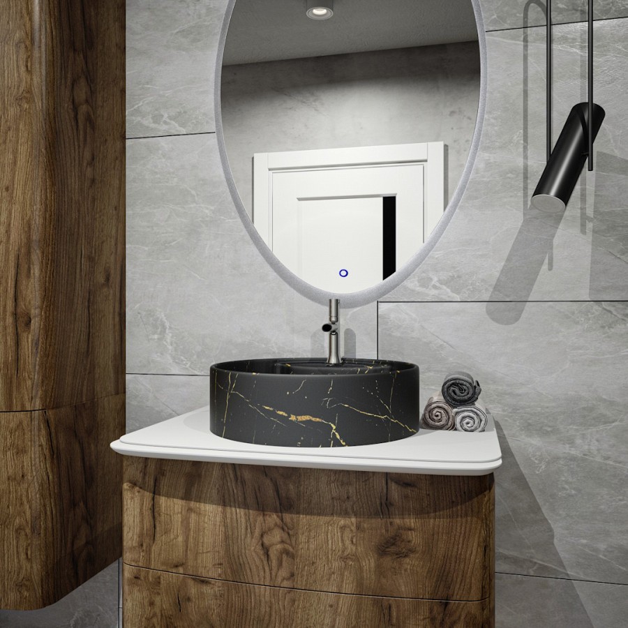 Раковина накладная Alpen Gloria S ALP2450194 40 см