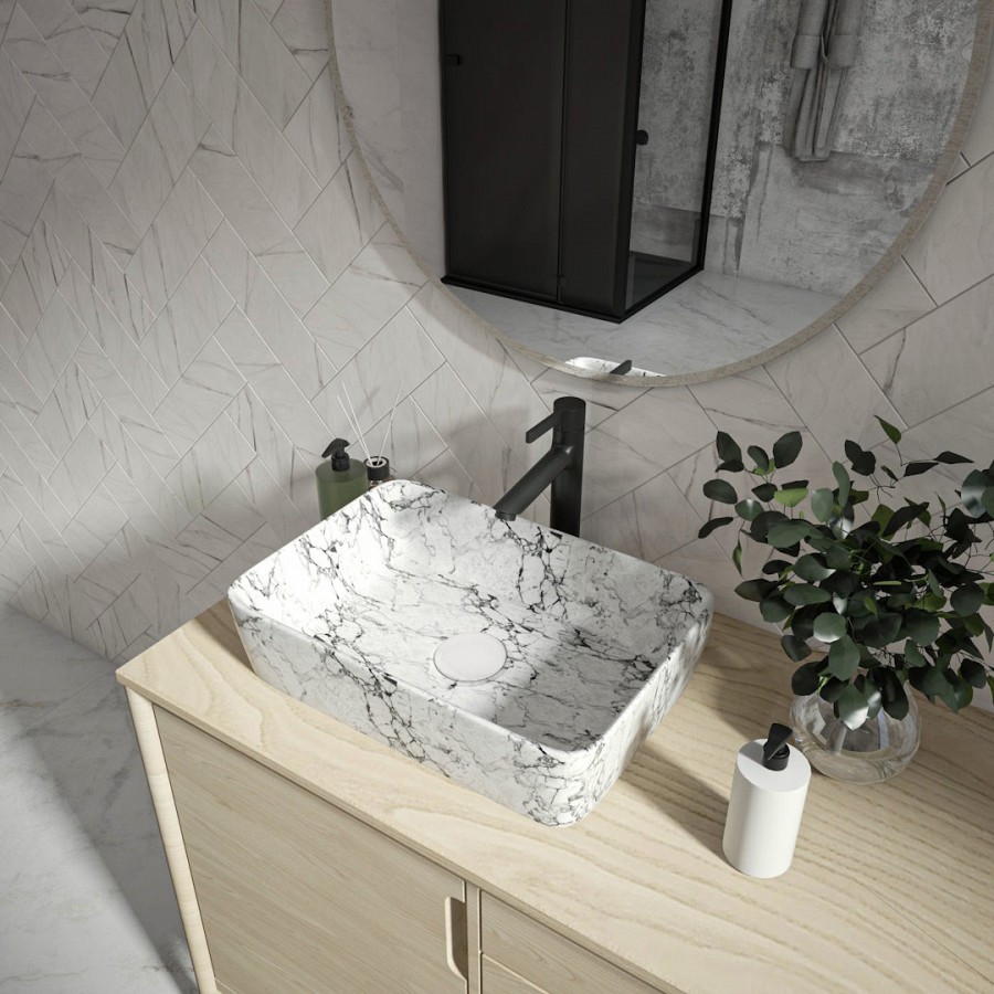 Раковина накладная Alpen Modern ALP2450294 50 см